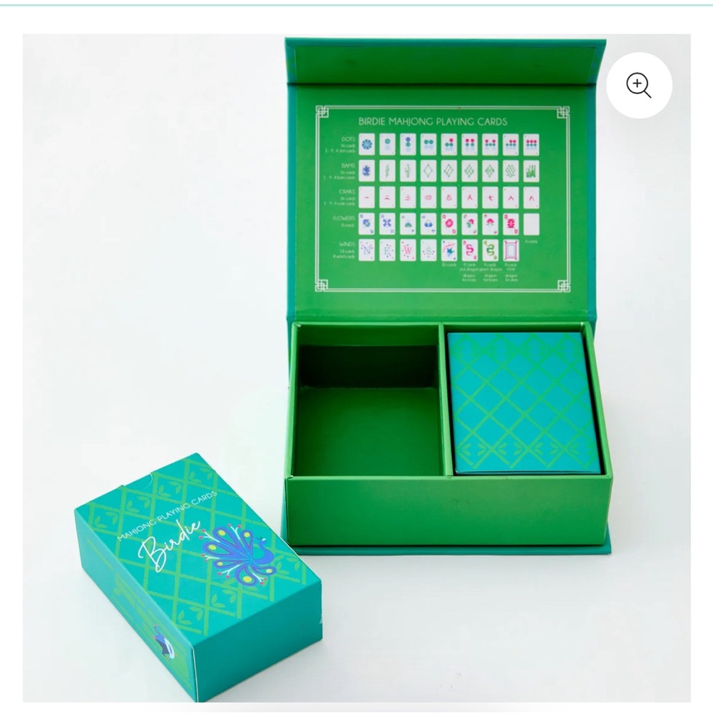 American mahjong card set - “Birdie” by oh my mahjong